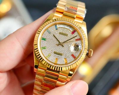 3A Factory Rolex Stainless Steel 2834 Automatic Movement 36MM White Watch